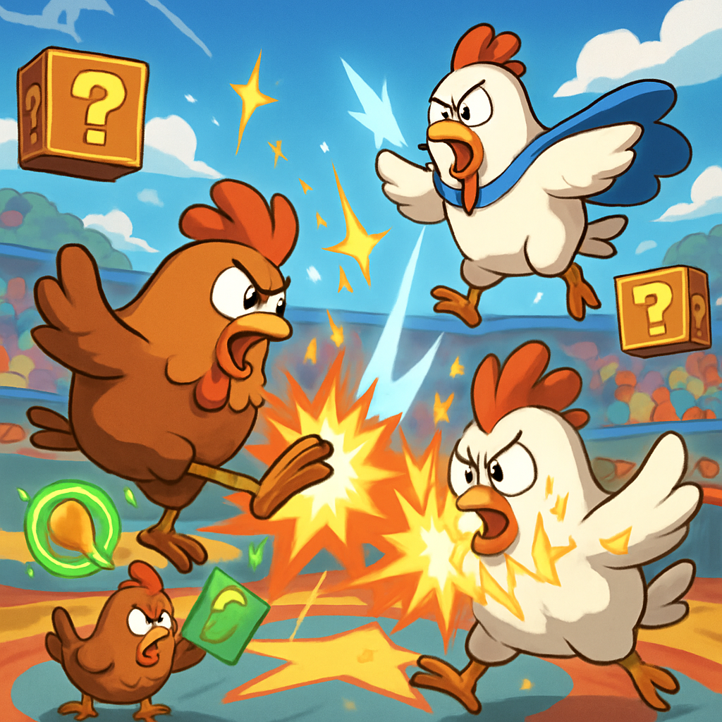 Captura de pantalla de Batalla de Pollos